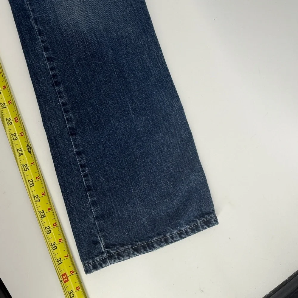 Wrangler Retro Slim Bootcut Jeans Mens 32x32 Dark Wash Blue Denim 77MWZSD Mexico